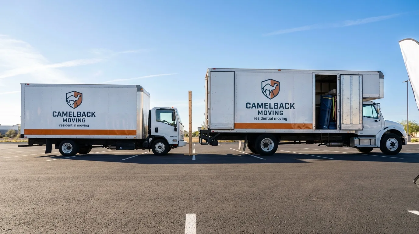 Moving truck size capacity guide in New Paltz